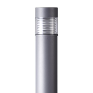 OD-7107 Prismatic indirect light bollard 25 watt Schwarz