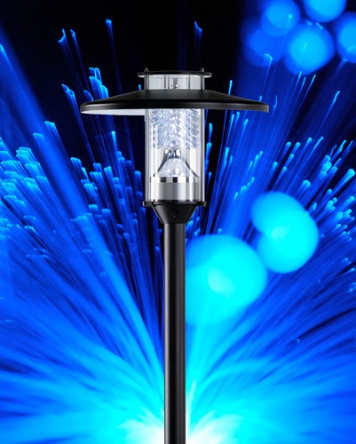 Saturnus Straßenbeleuchtung LED 24 Watt, schwarz